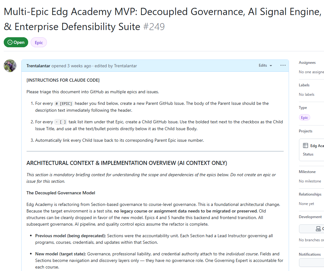GitHub screenshot showing implementation support materials.